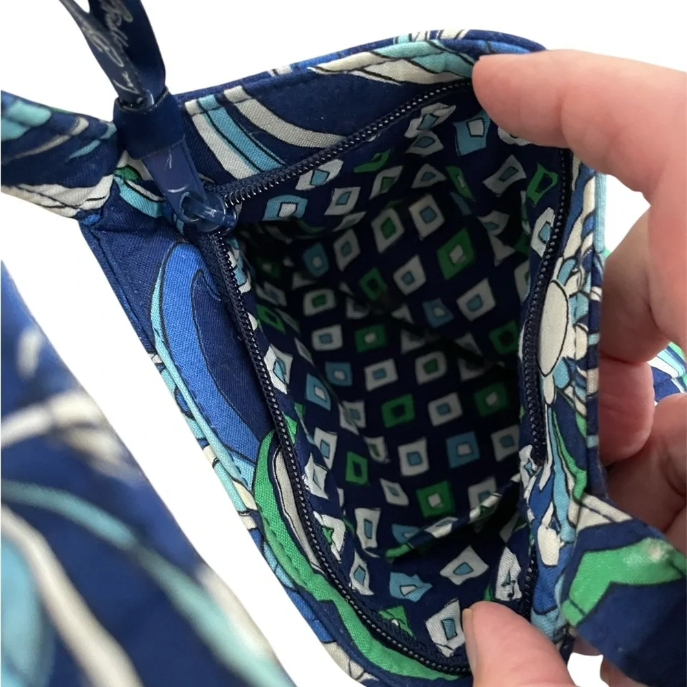 Vera Bradley Retired 2008 Mediterranean Patterned Shoulder Bag‎